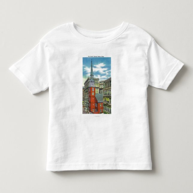 Außenansicht der alten Südkirche Kleinkind T-shirt (Vorderseite)