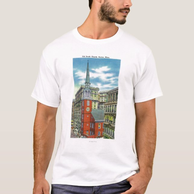 Außenansicht der alten Südkirche T-Shirt (Vorderseite)