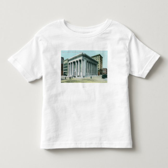 Außenansicht der Bank von Kalifornien Kleinkind T-shirt (Vorderseite)