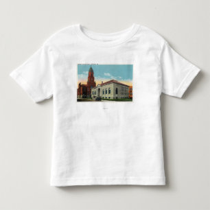 Außenansicht der Bibliothek und Rathaus Kleinkind T-shirt