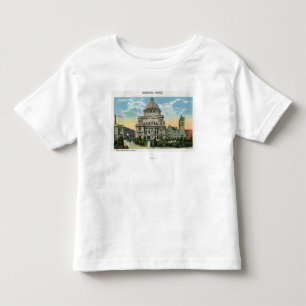 Außenansicht der christlichen Wissenschafts-Kirch Kleinkind T-shirt
