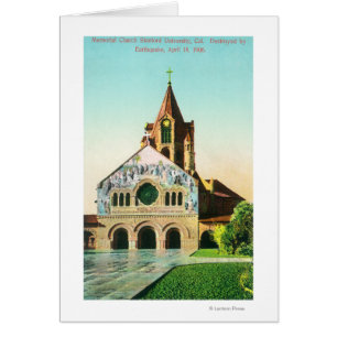 Außenansicht der Gedenkkirche in Stanford U