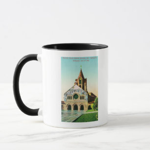 Außenansicht der Gedenkkirche in Stanford U Tasse