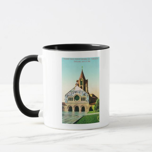 Außenansicht der Gedenkkirche in Stanford U Tasse (Links)