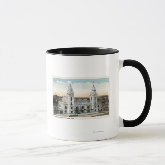 Außenansicht der Gewerkschaft Tasse (Rechts)