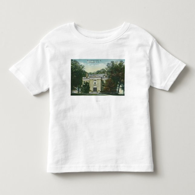Außenansicht der Gewerkschafts-Uni YMCA Kleinkind T-shirt (Vorderseite)