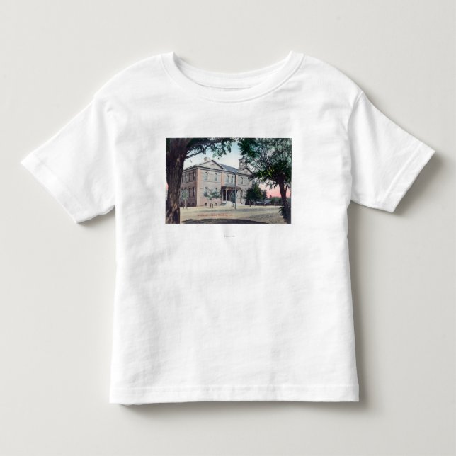 Außenansicht der Grammatik SchoolRedding, CA Kleinkind T-shirt (Vorderseite)