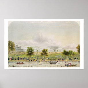 Außenansicht der großen Ausstellung von allem Poster