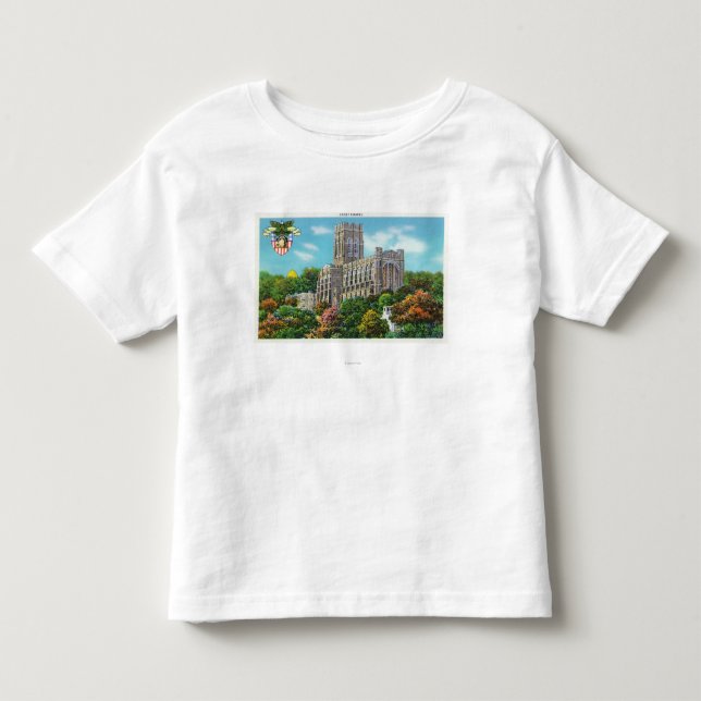 Außenansicht der Kadett-Kapelle Kleinkind T-shirt (Vorderseite)