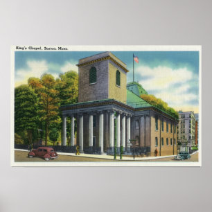 Außenansicht der Kapelle des Königs # 2 Poster