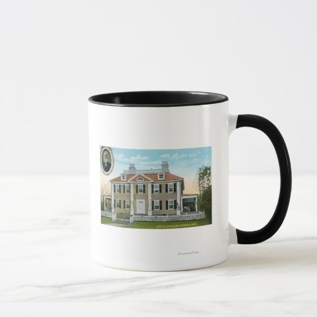 Außenansicht der Longfellow-Zuhause # 2 Tasse (Rechts)