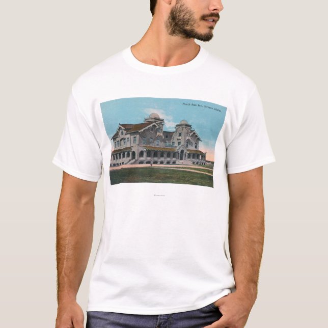 Außenansicht der Nordseite InnJerome, T-Shirt (Vorderseite)