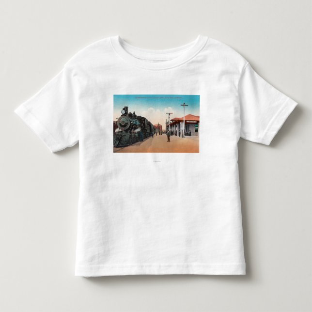 Außenansicht der nordwestlichen Pazifik Eisenbahn Kleinkind T-shirt (Vorderseite)