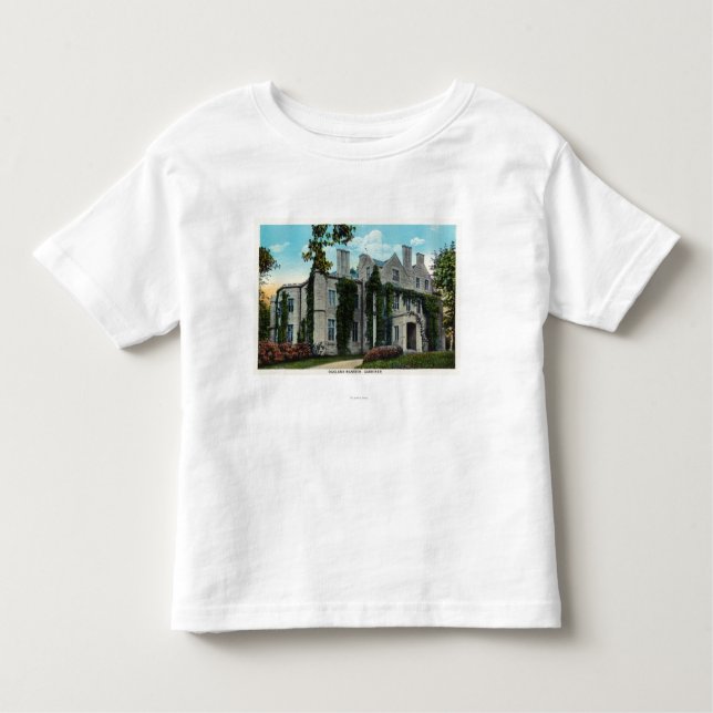 Außenansicht der Oakland-Villa Kleinkind T-shirt (Vorderseite)