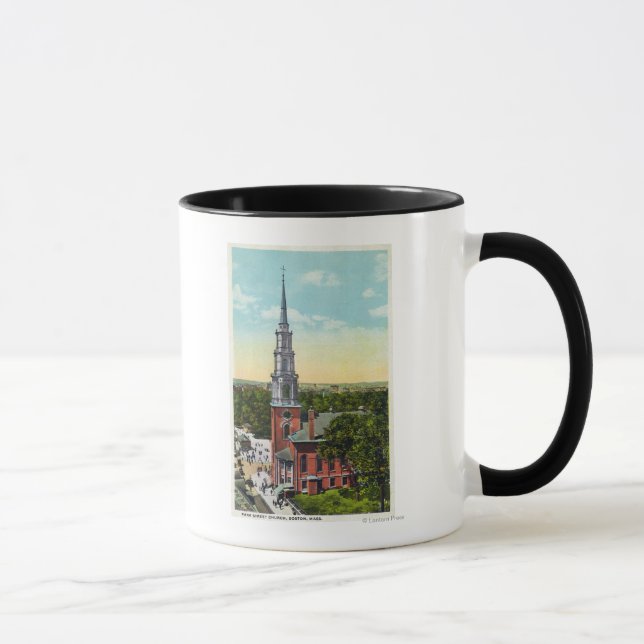 Außenansicht der Park Street Church Tasse (Rechts)