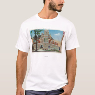 Außenansicht der Post 3 T-Shirt