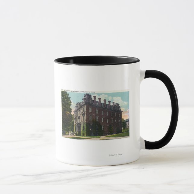 Außenansicht der Richterhalle, Universität Wesleya Tasse (Rechts)