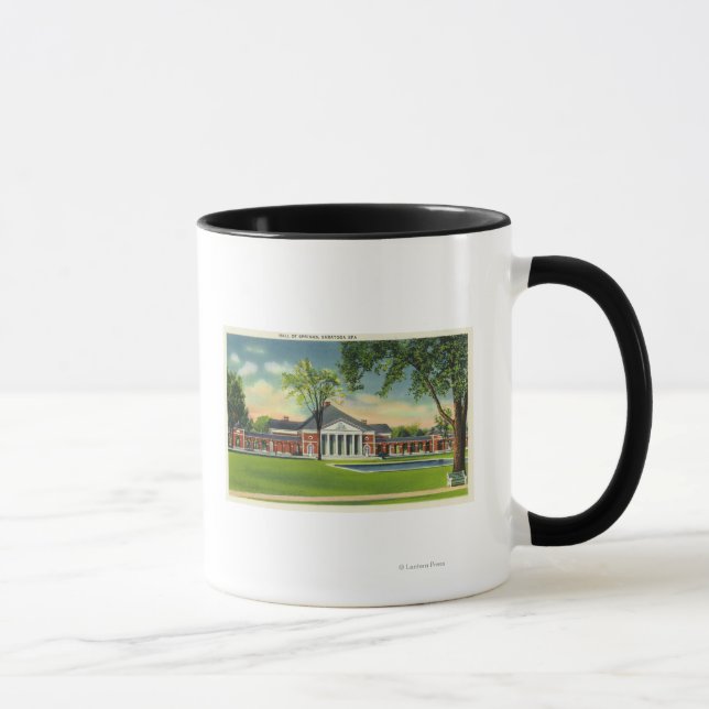 Außenansicht der Springhalle # 2 Tasse (Rechts)