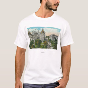Außenansicht der Staats-Hauptstadt u. pädagogisc T-Shirt