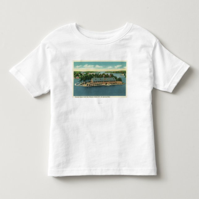 Außenansicht der tausend Insel-Yacht Kleinkind T-shirt (Vorderseite)