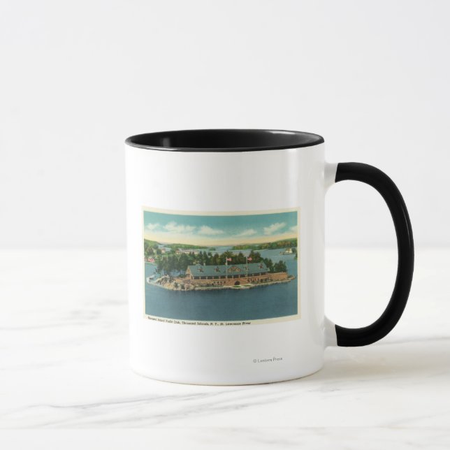 Außenansicht der Thousand Island Yacht Tasse (Rechts)