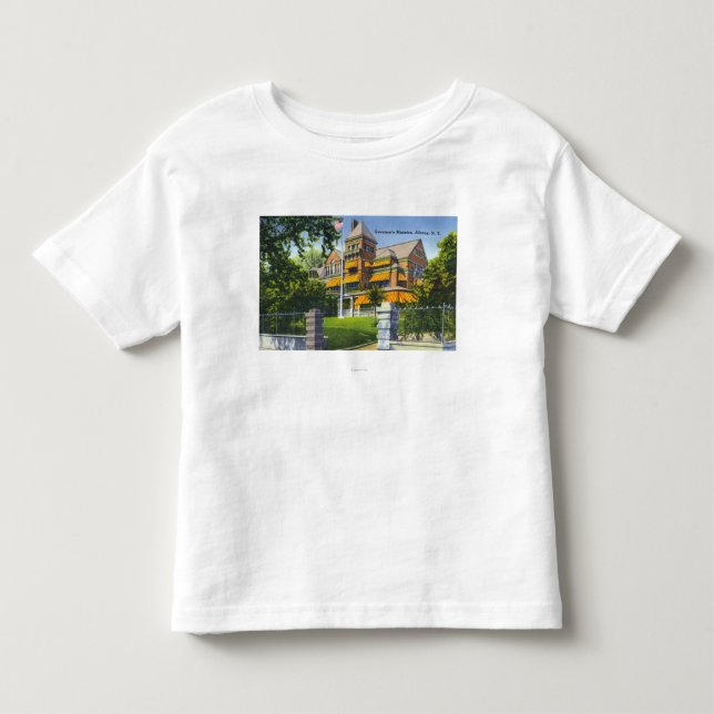 Außenansicht der Villa des Gouverneurs Kleinkind T-shirt (Vorderseite)