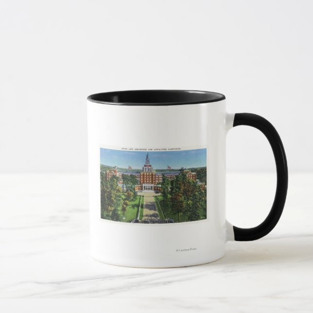 Außenansicht des Aetna Life Insurance Gebäude Tasse (Rechts)