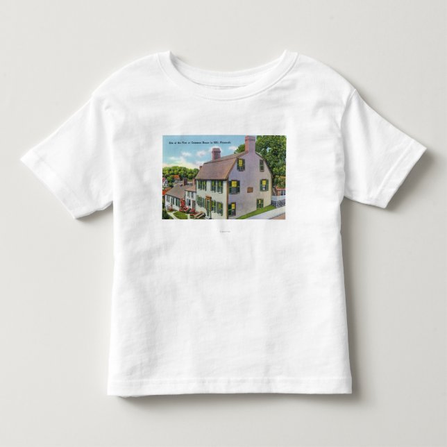 Außenansicht des allgemeinen Hauses Kleinkind T-shirt (Vorderseite)