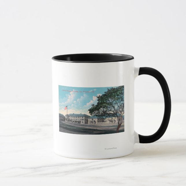 Außenansicht des allgemeinen Krankenhauses, Presid Tasse (Rechts)