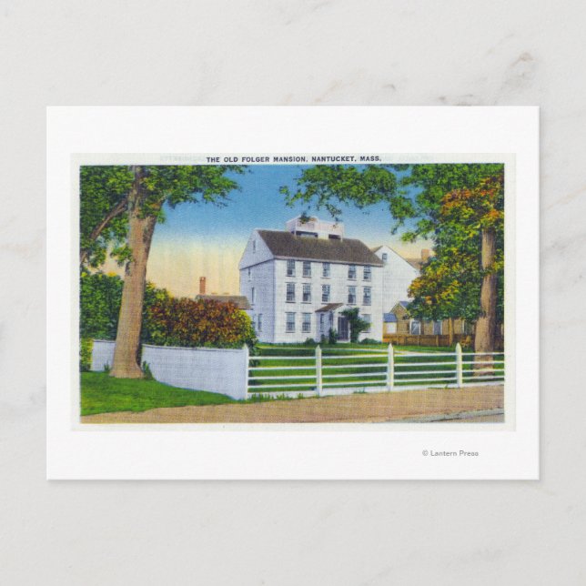Außenansicht des alten Klappschlosses Postkarte (Vorderseite)