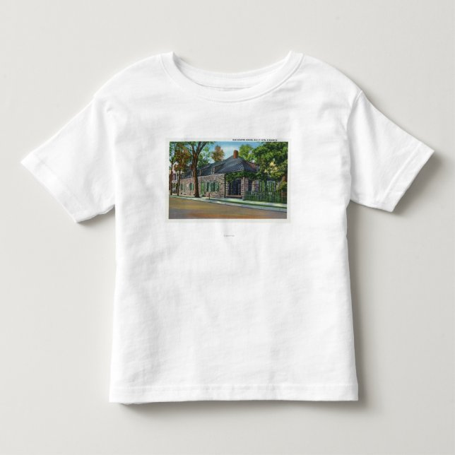 Außenansicht des alten Senats-Hauses Kleinkind T-shirt (Vorderseite)