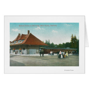 Außenansicht des Bahnhofs