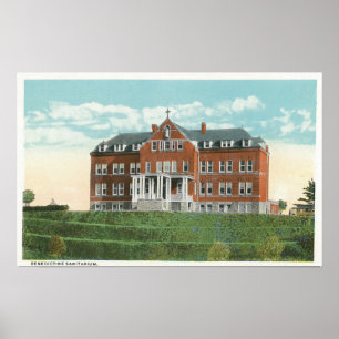 Außenansicht des BenediktinerSanitarium Poster