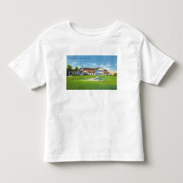 Außenansicht des Brooklawn Countryklubs Kleinkind T-shirt (Vorderseite)
