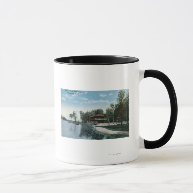 Außenansicht des Central Park Casino Tasse (Rechts)