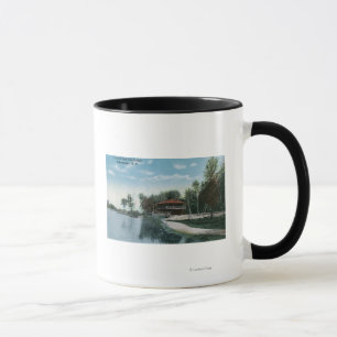 Außenansicht des Central Park-Kasinos Tasse