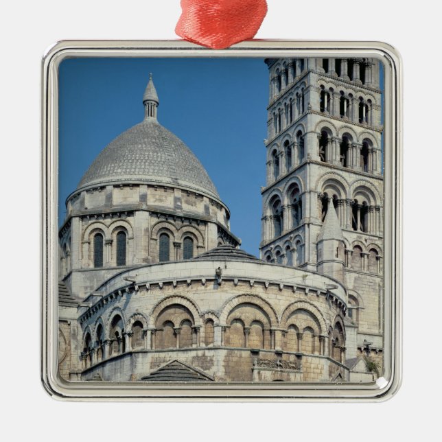 Außenansicht des chevet silbernes ornament (Vorne)