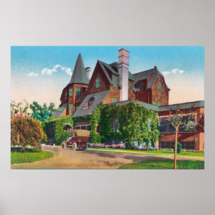 Außenansicht des Claremont Countryklubs Poster