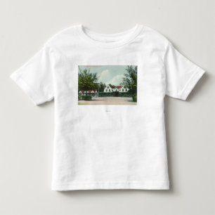 Außenansicht des Countryklubs Kleinkind T-shirt