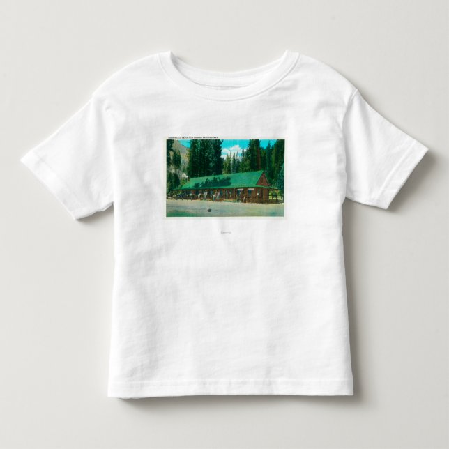 Außenansicht des Dardanelle Erholungsortes Kleinkind T-shirt (Vorderseite)