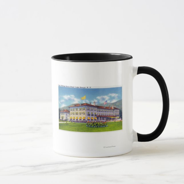 Außenansicht des Fort William Henry Hotel Tasse (Rechts)