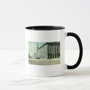 Außenansicht des Freimaurertempels Tasse