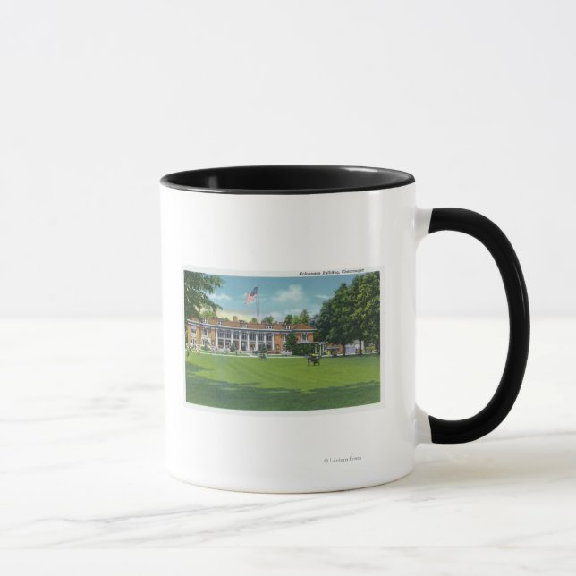 Außenansicht des Gebäude Colonnade Tasse (Rechts)