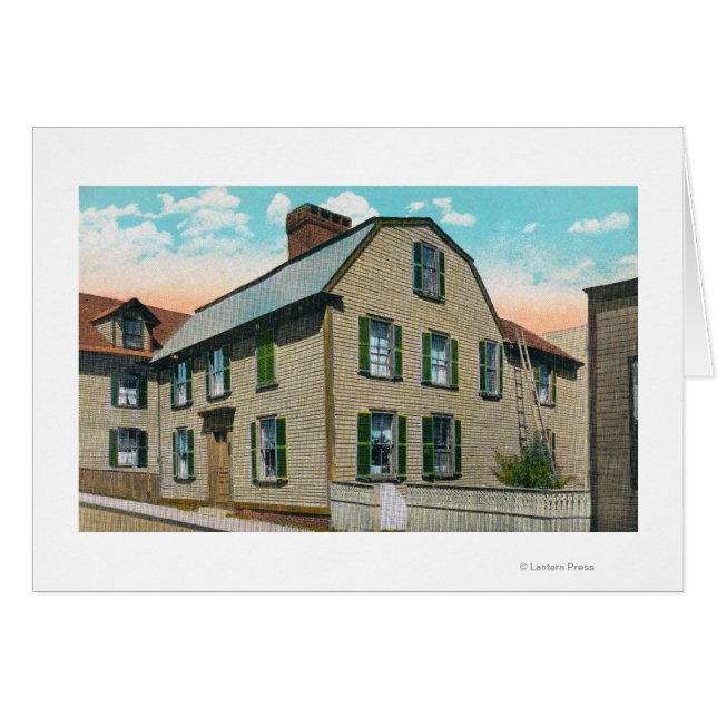 Außenansicht des Geburtsortes von Hawthorne (Vorderseite (Horizontal))