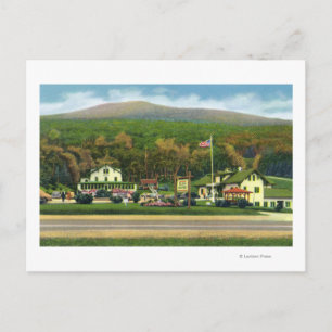 Außenansicht des Glen House Postkarte