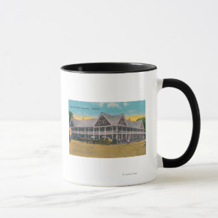 Außenansicht des Greenville Hotels Tasse