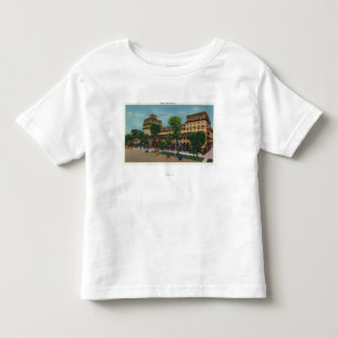 Außenansicht des großartigen Gewerkschafts-Hotel Kleinkind T-shirt