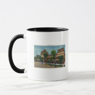 Außenansicht des großartigen Gewerkschafts-Hotel Tasse