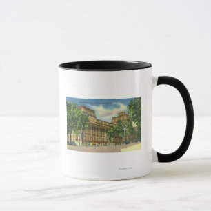 Außenansicht des großartigen Gewerkschafts-Hotels Tasse