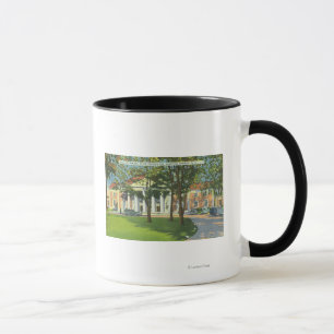 Außenansicht des Halls der Frühlinge Tasse